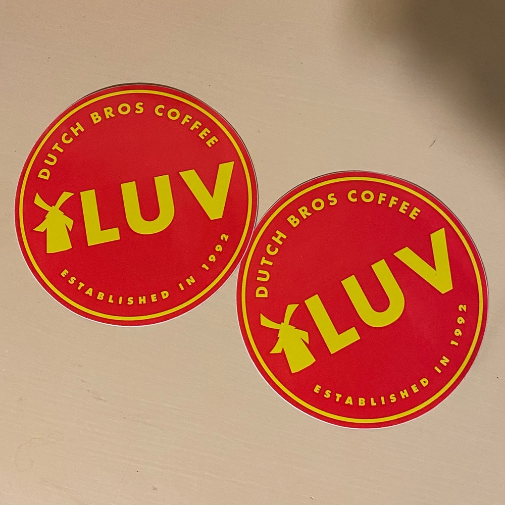 Dutch LUV stickers!